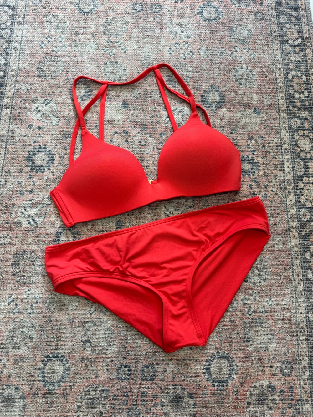 Vince Camuto Swim Red Bikini